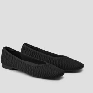 Vivaia Square-Toe V-Cut Flats (Margot 2.0) size 43/11